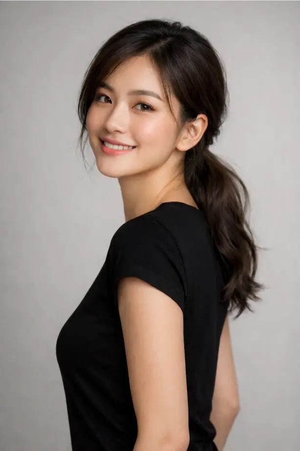 Cap Sleeves T-Shirt -- Women