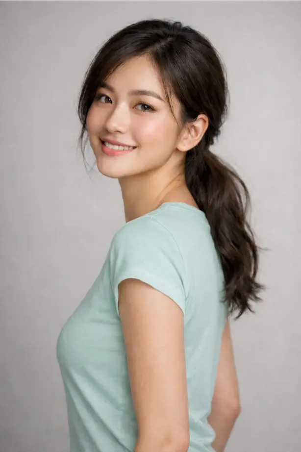 Cap Sleeves T-Shirt -- Women