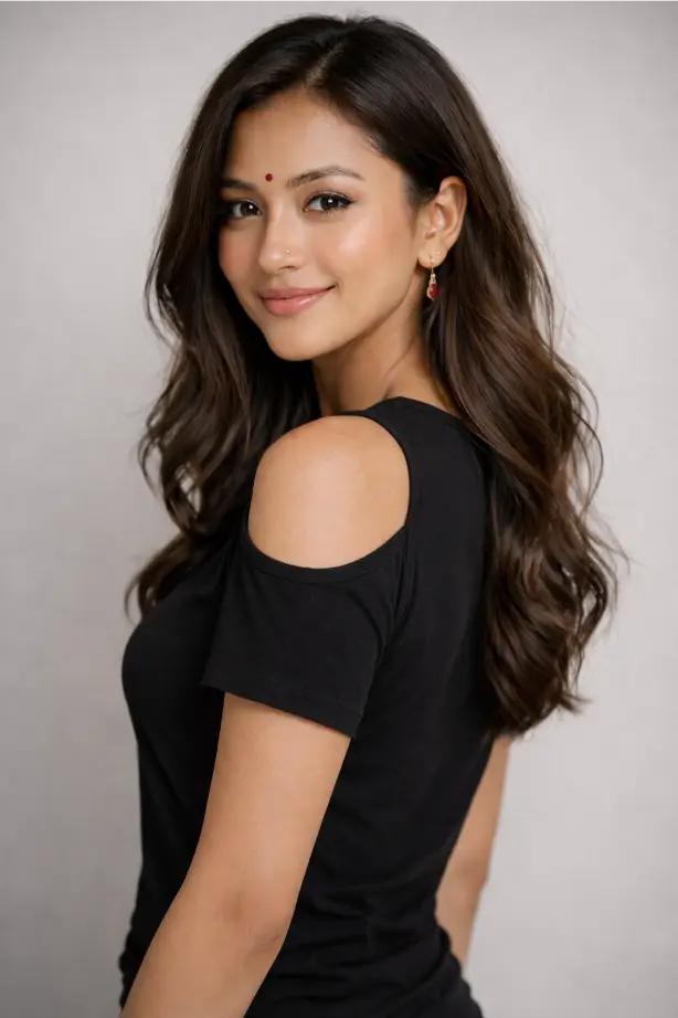 Cold Shoulder T-Shirt -- Women