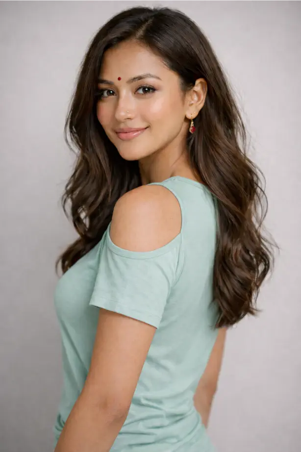 Cold Shoulder T-Shirt -- Women