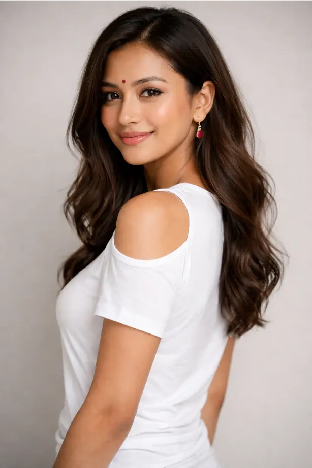 Cold Shoulder T-Shirt -- Women