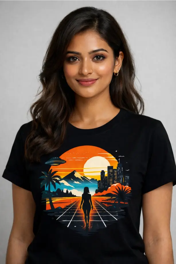 Graphic Design T-Shirt -- Women