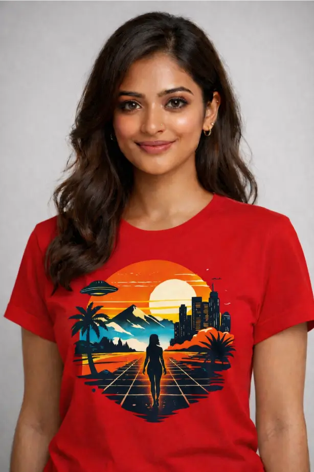 Graphic Design T-Shirt -- Women