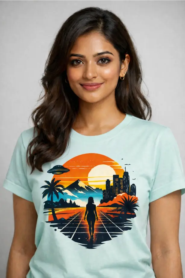 Graphic Design T-Shirt -- Women