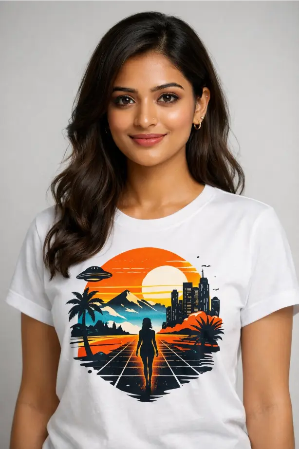 Graphic Design T-Shirt -- Women