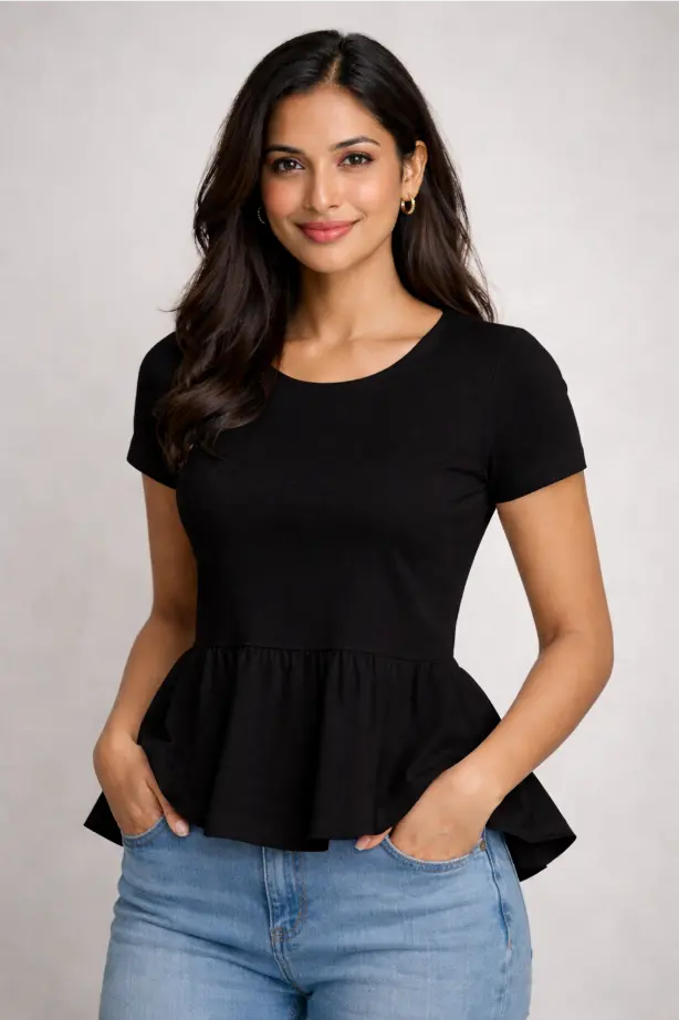 Peplum T-Shirt -- Women